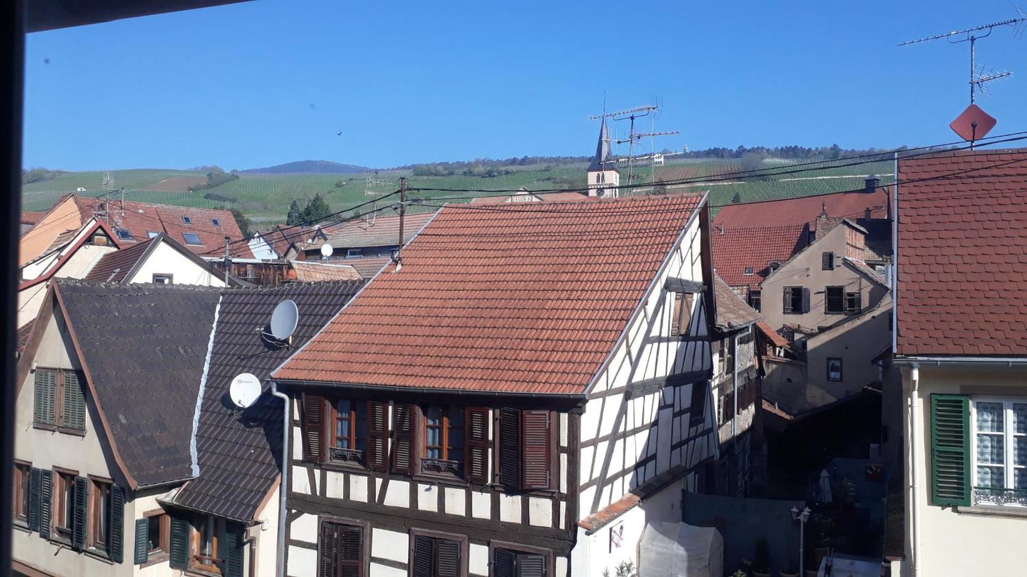 Au-Dessus Des Toits Plein Centre Avec Vue Sur Les Vignes Lejlighed Barr Eksteriør billede
