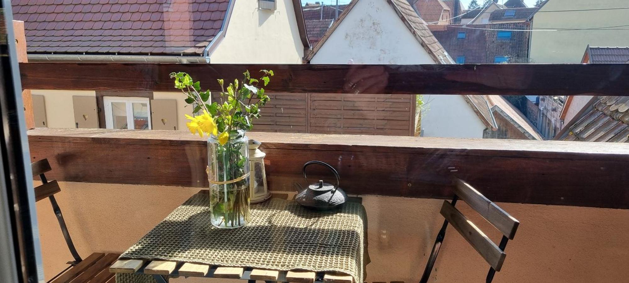 Au-Dessus Des Toits Plein Centre Avec Vue Sur Les Vignes Lejlighed Barr Eksteriør billede
